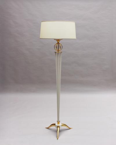 Maison Arlus 2 Fine French 1950s Floor Lamp by Arlus