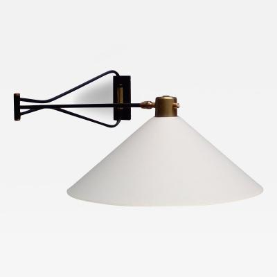 Maison Arlus Foldable and adjustable wall lamp by Arlus France circa 1950