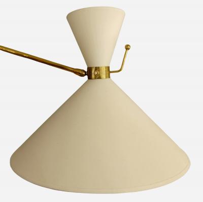 Maison Arlus Foldable and adjustable wall light by Maison Arlus Paris France circa 1950