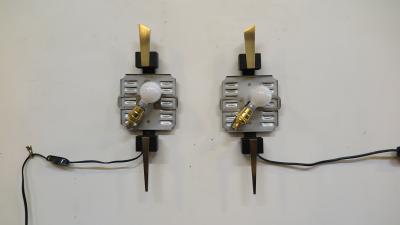 Maison Arlus French Mid Century Maison Arlus Sconces