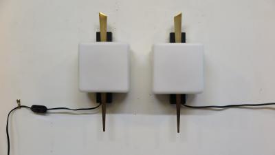 Maison Arlus French Mid Century Maison Arlus Sconces