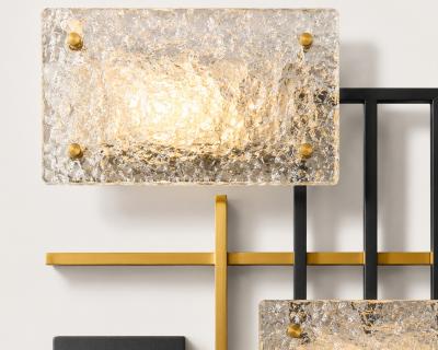 Maison Arlus Large Arles wall sconce Editions Maison Arlus Paris France circa 1950 1960
