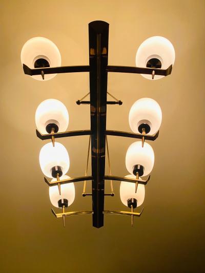 Maison Arlus Mid Century French Cealing Light