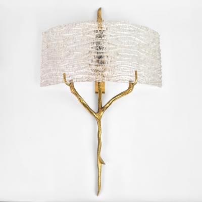 Maison Arlus Rare pair of wall lights