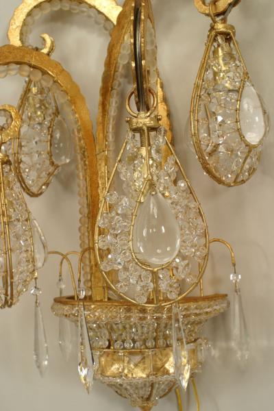 Maison Bagu s 5 French Art Deco style Octopus Wall Sconces Priced Each 