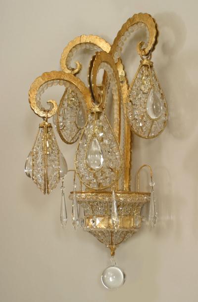 Maison Bagu s 5 French Art Deco style Octopus Wall Sconces Priced Each 