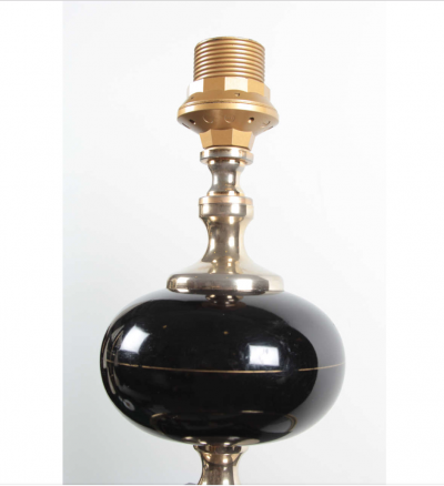 Maison Barbier Pair of table lamps by Barbier