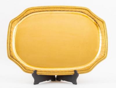 Maison Boin Taburet Silver Vermeil Tea Coffee Regency Style by Boin Taburet Paris