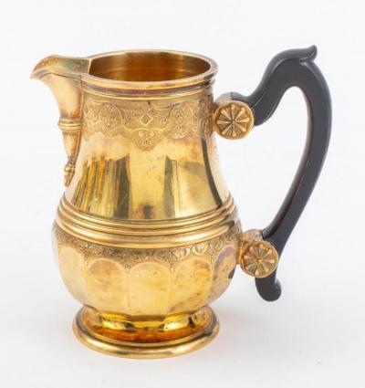 Maison Boin Taburet Silver Vermeil Tea Coffee Regency Style by Boin Taburet Paris