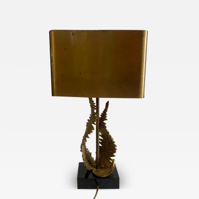 Maison Charles 1965 Maison Charles Foug res Lamp In Bronze Signed