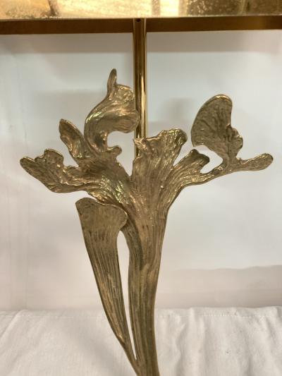 Maison Charles 1970s bronze sconces by Maison Charles
