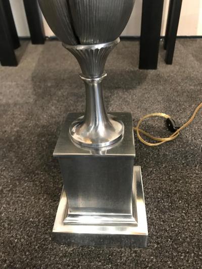 Maison Charles BRASS AND GILT BRONZE CORN TABLE LAMP BY MAISON CHARLES ET FILS