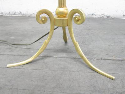 Maison Charles French Gilt Bronze Floor Lamp after Maison Charles