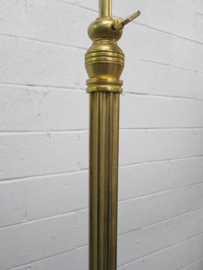 Maison Charles French Gilt Bronze Floor Lamp after Maison Charles