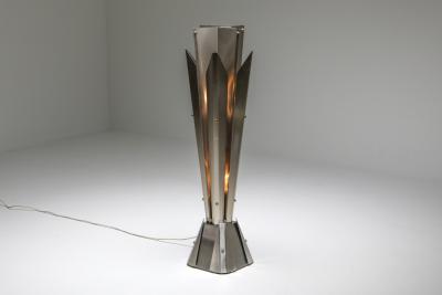 Maison Charles French Hollywood Regency Maison Charles Star Shaped Floor Lamp 1960s