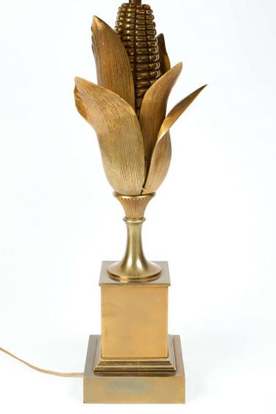Maison Charles L 70 Maison Charles Bronze Corn Table Lamp