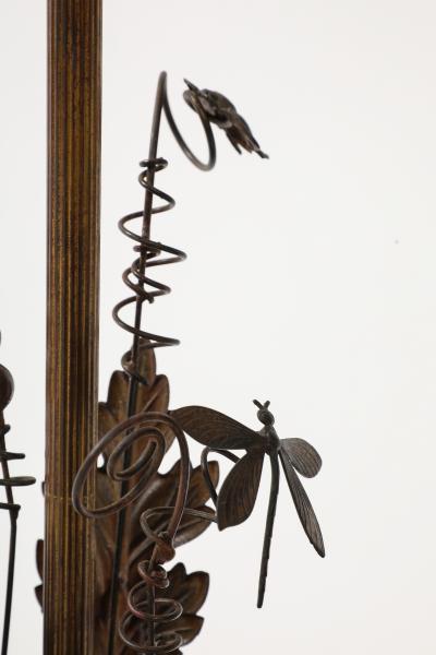 Maison Charles Maison Charles Brass Fern Insect Lamps