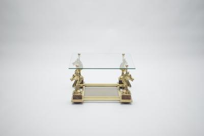 Maison Charles Mid century neoclassical end table by Maison Charles 1970s