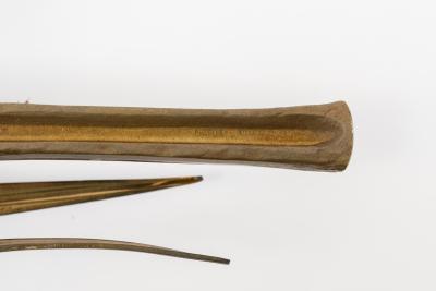 Maison Charles Pair Of bronze Bamboo sconces By maison Charles