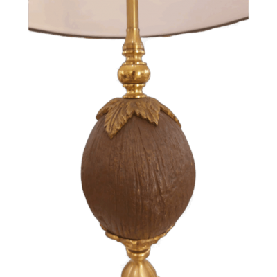 Maison Charles Pair of Coco Lamps in Maison Charles Style 1950s