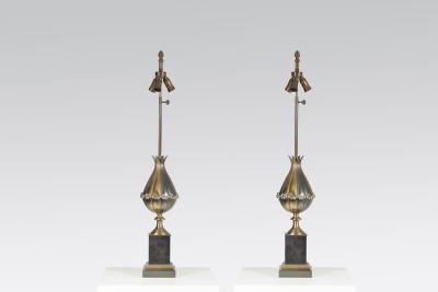 Maison Charles Pair of table lamps by maison Charles