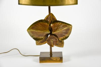 Maison Charles Rare bronze lamp by maison Charles