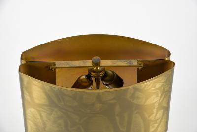 Maison Charles Rare bronze lamp by maison Charles