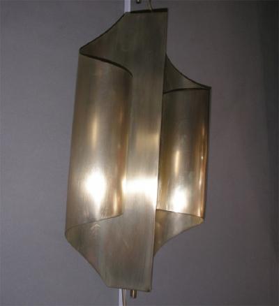 Maison Charles Two 1970s sconces in the style of Maison Charles