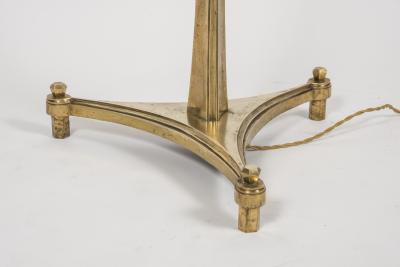 Maison Delisle 1940s Bronze floor lamp by Maison Delisle