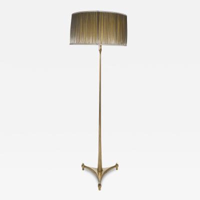 Maison Delisle 1940s Bronze floor lamp by Maison Delisle