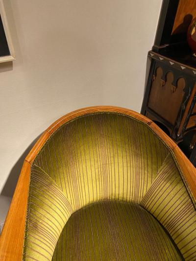 Maison Dominique ART DECO PERIOD ROSEWOOD ARMCHAIR BY MAISON DOMINIQUE