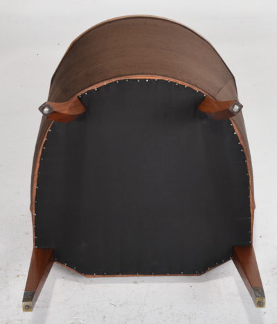 Maison Dominique ART DECO PERIOD ROSEWOOD ARMCHAIR BY MAISON DOMINIQUE