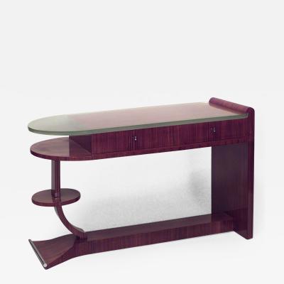 Maison Dominique French 1940s Palisander Writing Desk