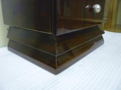 Maison Dominique Maison Dominique Pair of Rosewood Night Stander Side Table