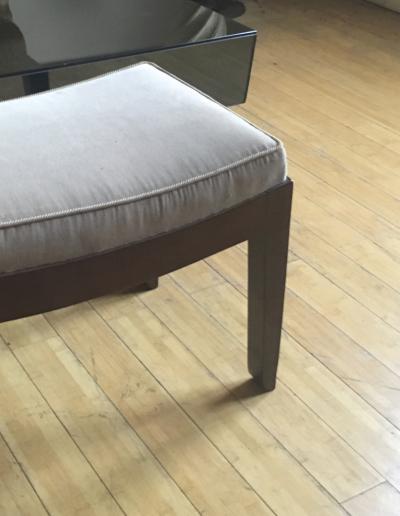 Maison Dominique Maison Dominique Refined Wtool Newly Covered in Velvet