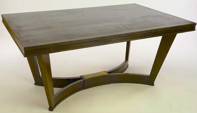 Maison Dominique Maison Dominique dinning table with a gold bronze plate