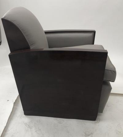 Maison Dominique Maison Dominique pure refined rosewood art deco chairs