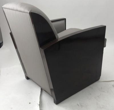 Maison Dominique Maison Dominique pure refined rosewood art deco chairs