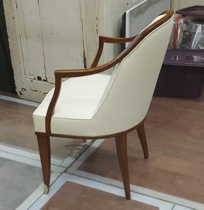 Maison Dominique Maison Dominique rare chicest set of 4 dinning or playing card chairs