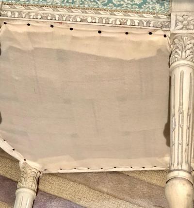 Maison Jansen 12 Paint Decorated Louis XVI Style Side Dining Chairs Finely Carved