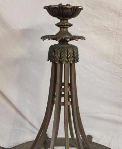 Maison Jansen 1950 Pair of Chandeliers with Ten Lights in the Style of Maison Jansen