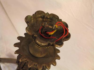 Maison Jansen 1950 Pair of Chandeliers with Ten Lights in the Style of Maison Jansen