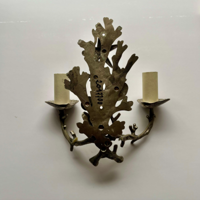 Maison Jansen 1950s Maison Jansen Sea themed Wall Sconce