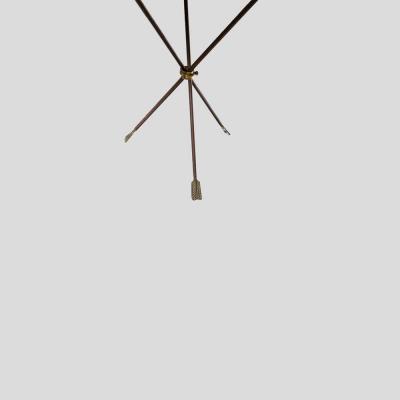 Maison Jansen 1950s Maison Jansen style Directoire green marble top tripod table