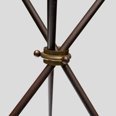 Maison Jansen 1950s Maison Jansen style Directoire green marble top tripod table