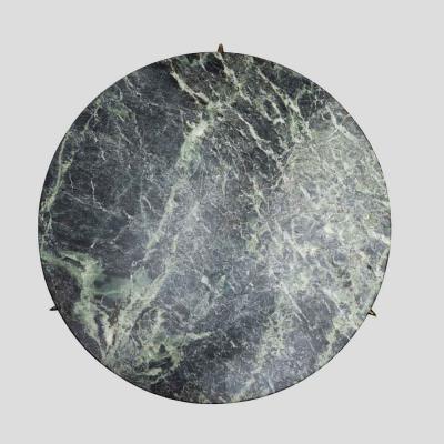 Maison Jansen 1950s Maison Jansen style Directoire green marble top tripod table