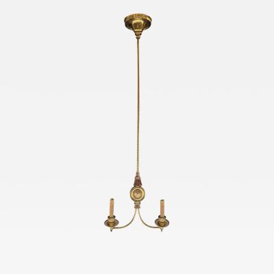 Maison Jansen 1960 s Maison Jansen Neoclassical Pendant Chandelier Light Fixture