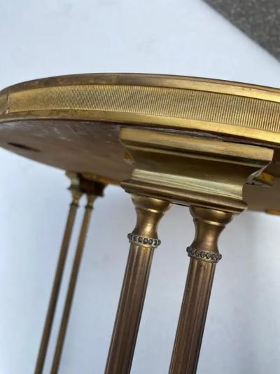 Maison Jansen 1970 French Gu ridon in the Style of Adam Weisweiler Maison JANSEN