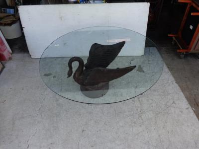 Maison Jansen 63 Bronze Swan Dining Table Base