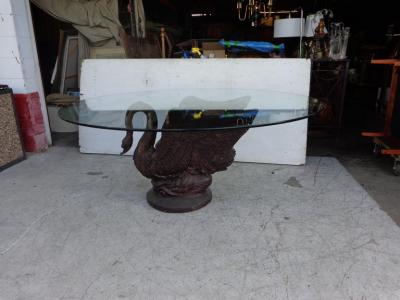 Maison Jansen 63 Bronze Swan Dining Table Base